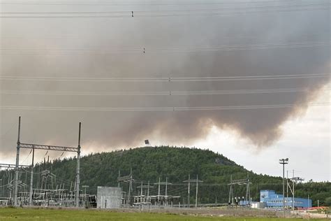 qc campus map|Wildfire continues to burn outside Churchill Falls, threatening to .